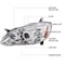 Spec-D Tuning 03-08 Toyota Corolla Halo LED Projector Chrome 2LHP-COR03-TM - alternate 8